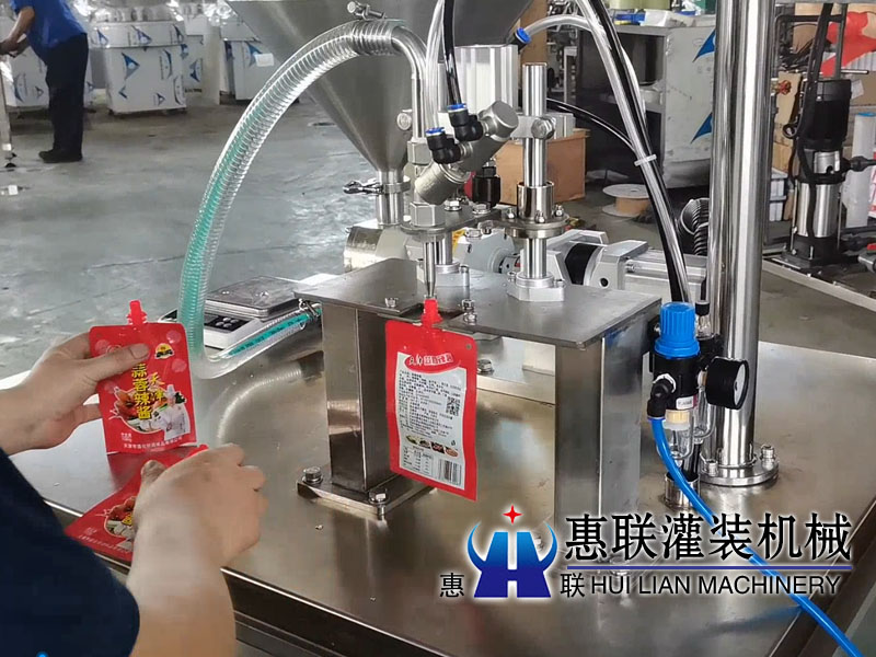 自立袋灌裝機